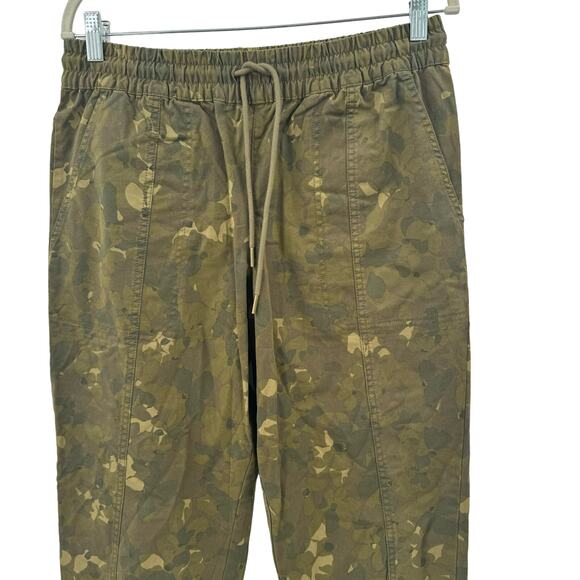NWT Garnet Hill 100% Cotton floral camo Salt-Washed Chino Joggers - Picture 12 of 12